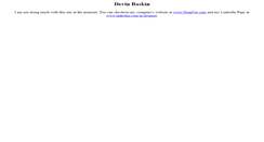 Desktop Screenshot of devinbaskin.com